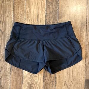 Lululemon Speed Up Shorts Black